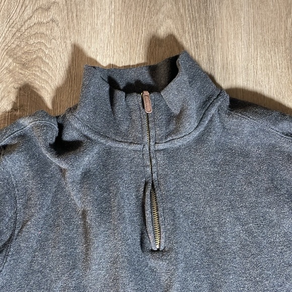 St. John’s Bay 100% Cotton Quarter Zip Sweater - Picture 2 of 8